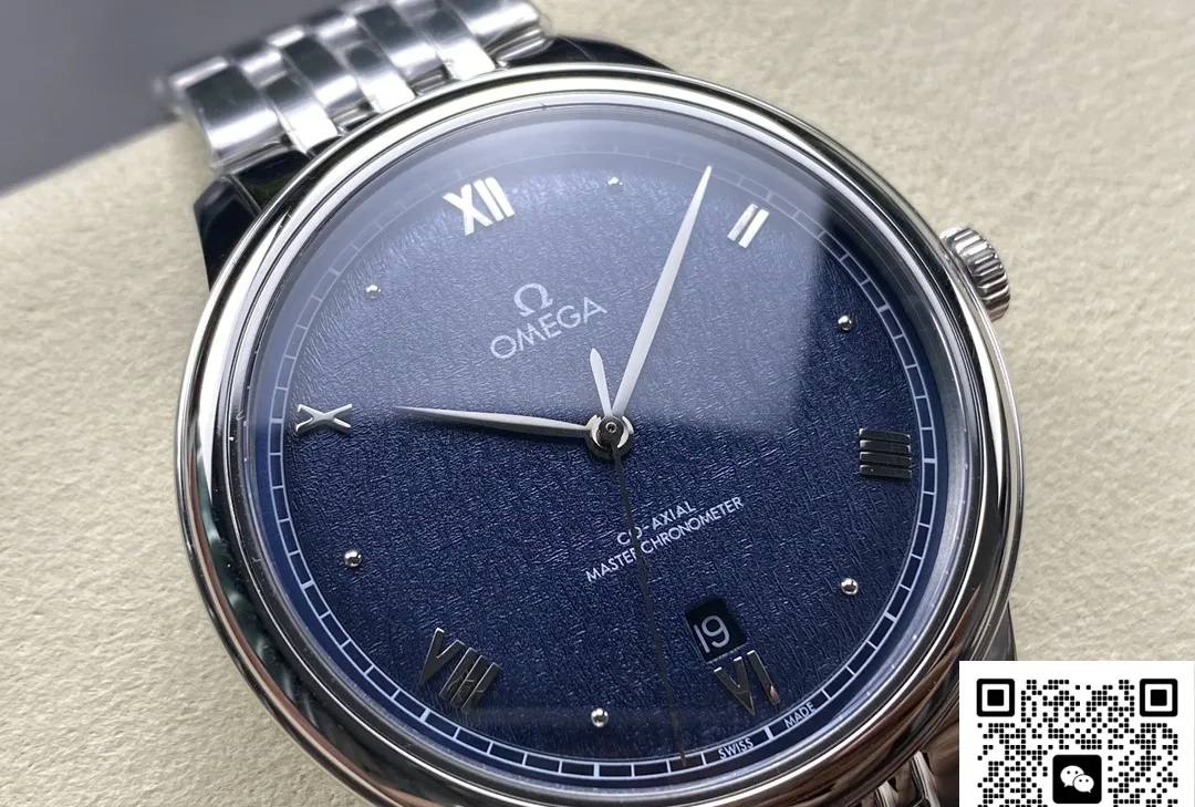 KZ Factory Omega De Ville 434.10.40.20.03.001 1:1 Best Edition Replica Watch